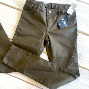 NWT Girls Gap coated jeans sz 8
